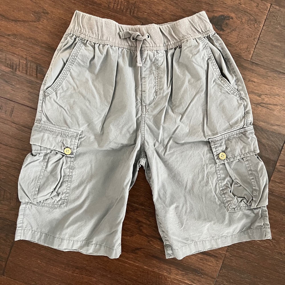 Lucky Brand Gray Cargo Short Boy’s Size L